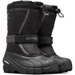 Sorel Flurry Boots Kids Black/City Grey 8