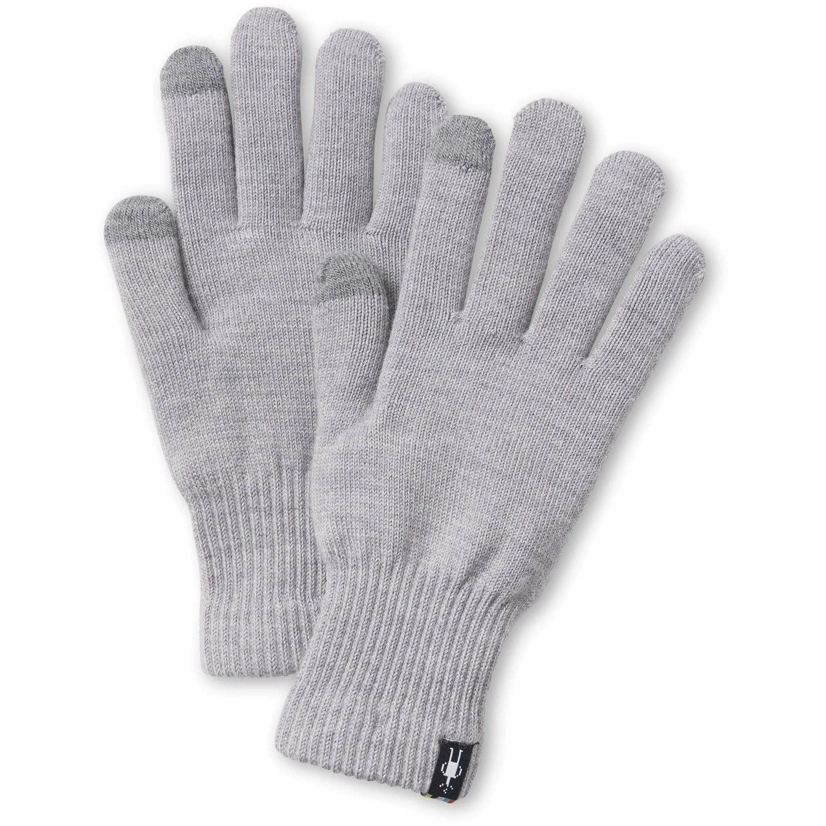 Smartwool Liner Glove Light Gray Heather / M