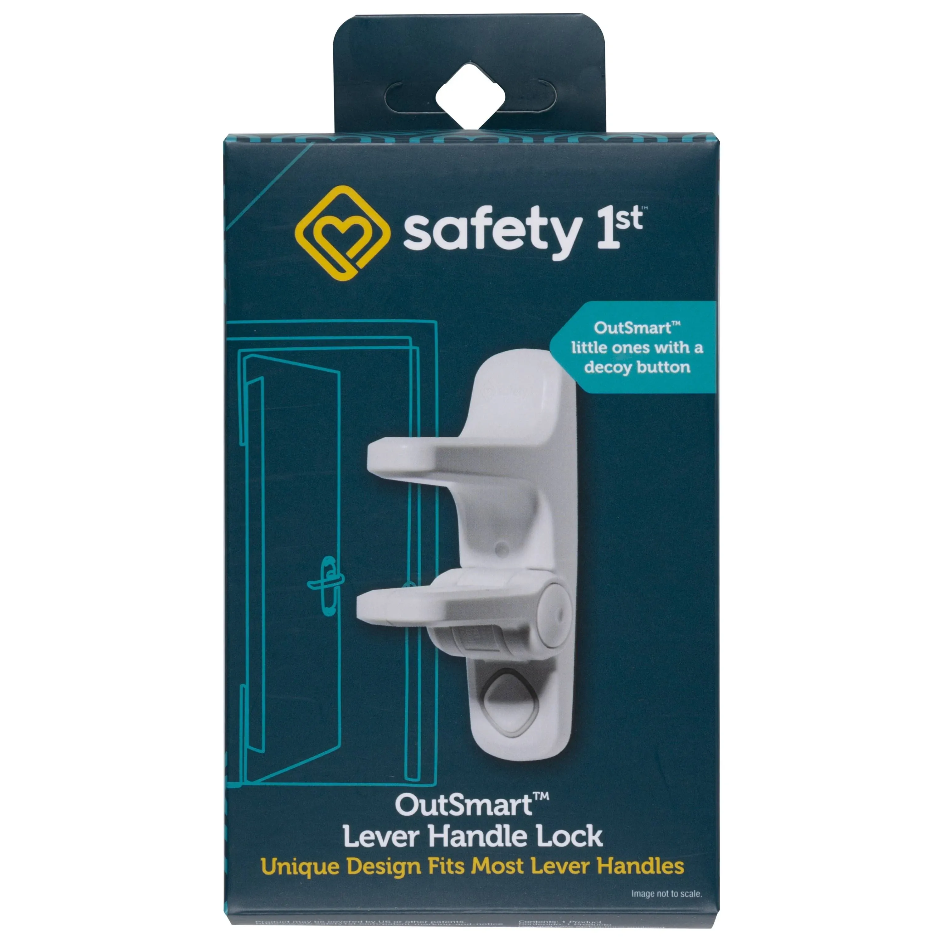 Safety 1st - Outsmart Lever Lock - White