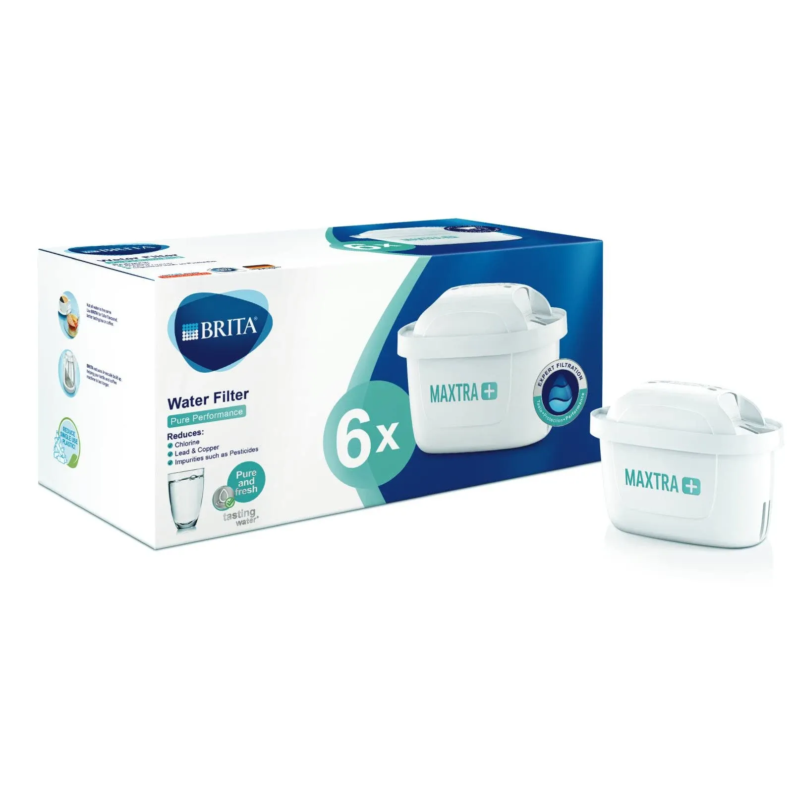 Brita Maxtra+ Water Jug Filter - 6 Pack