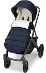 UPPAbaby CozyGanoosh Footmuff - Easily Attaches to UPPAbaby Strollers + RumbleSeat /-Ultra-Plush, Weather-Proof - Callum (Stone Blue)