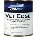 TotalBoat Wet Edge Topside Paint (White, quart)