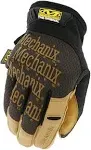 Mechanix Wear: The Original Durahide Leather Work Gloves with Secure Fit, Utility Gloves for Multi-purpose Use, Abrasion Resistant, Added Durability, Safety Gloves for Work (Brown, Large)