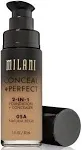 Milani Conceal + Perfect Foundation, 05A Natural Beige (1.1 oz)