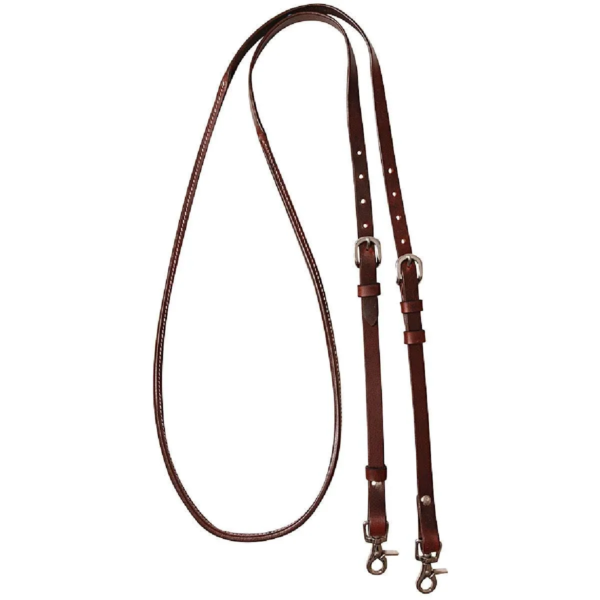 Cashel 8 Foot Adjustable Reins Chocolate