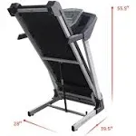 Sunny Health & Fitness SF-T7515 Smart Treadmill with Auto Incline