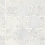 Bedrosians Monet Mosaic White Tile & Stone