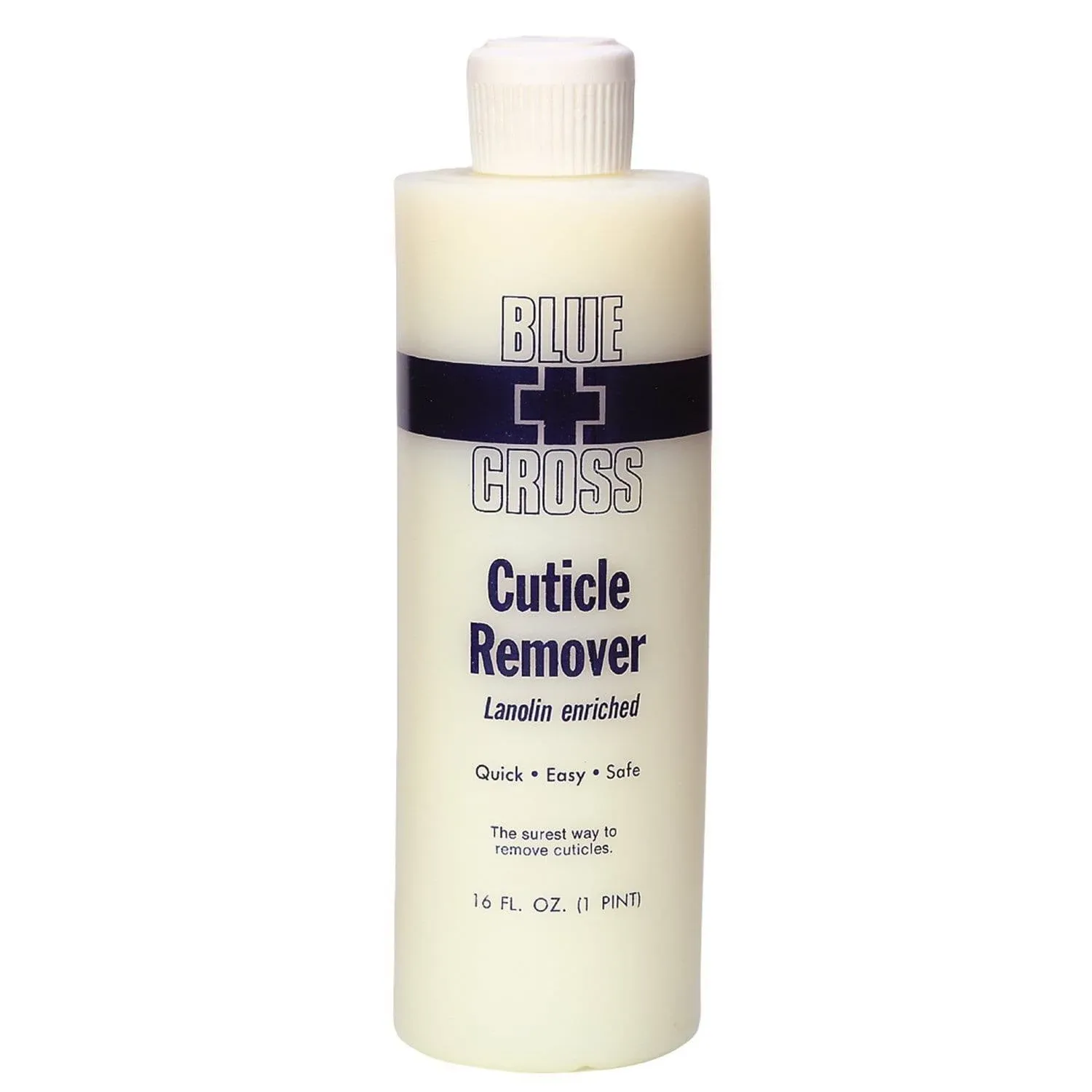 Blue cross 16 .oz cuticle remover with lanolin 