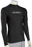 O'Neill Basic Skins Crew Men's L/S Rashguard - Black