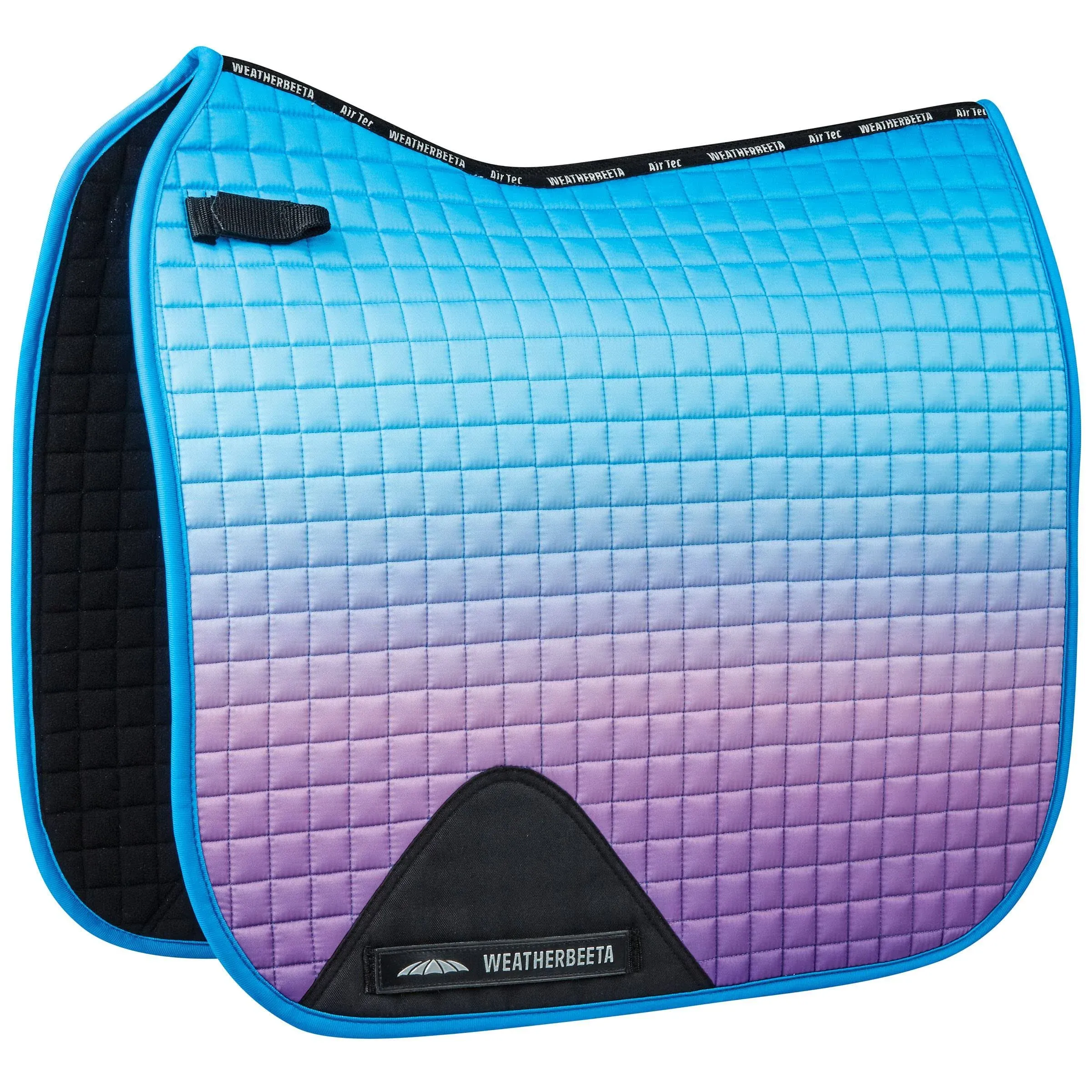 Weatherbeeta Prime Ombre Dressage Saddle Pad - Lagoon Mist