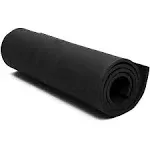 Black 6mm Eva Foam Sheet for Crafts, High Density Roll for Costumes, Cosplay Armor, DIY Projects (13.7 x 39 in)