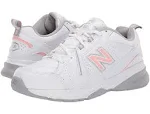 New Balance Women's WX608v5 Training Shoes - White/Pink (Size 8 Narrow)