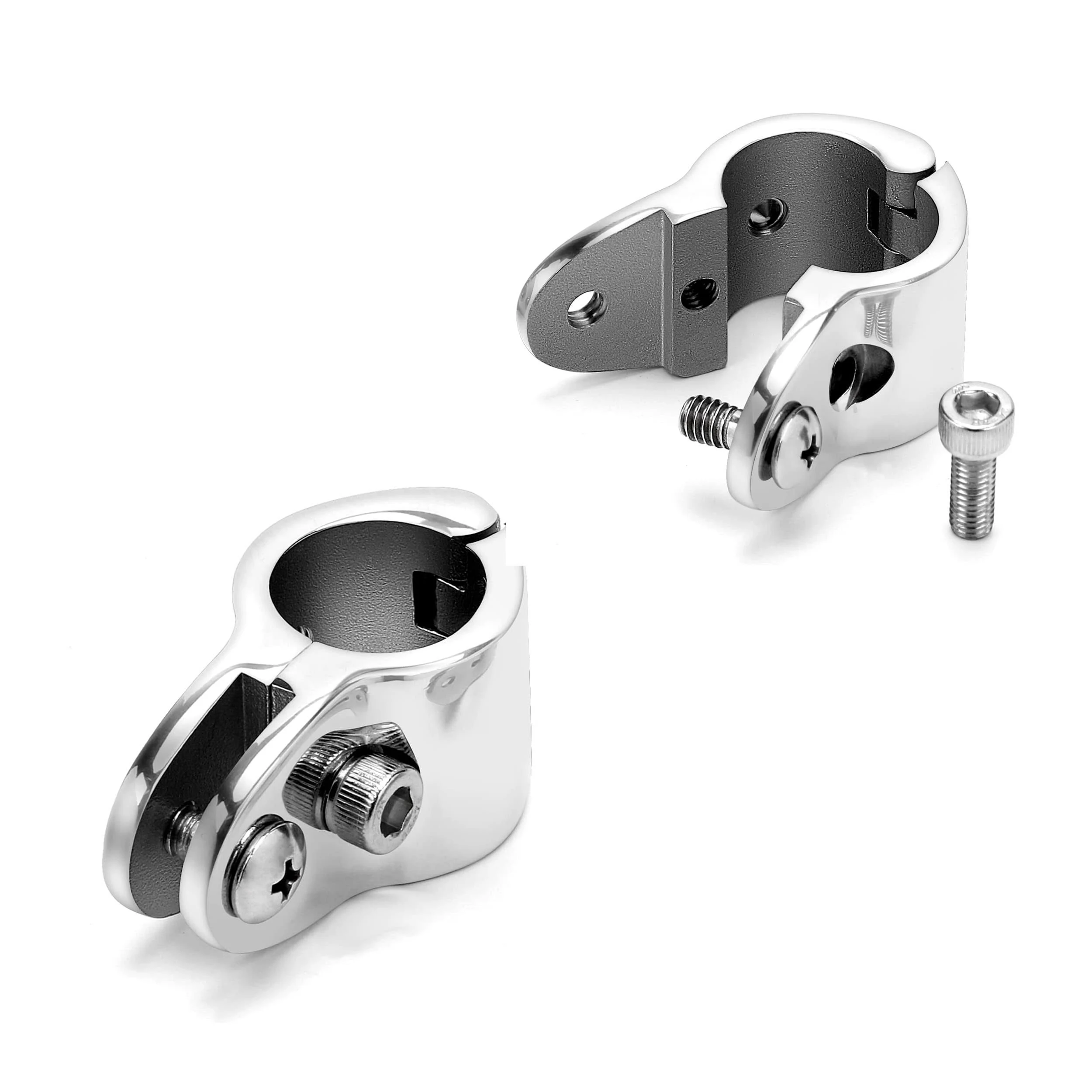 Bimini Top Jaw Slide Marine Boat Hardware Heavy Dudy Bimin Top Hardware 316 Stainless Steel Inside Dia 7/8 or 1INCH 2PCS