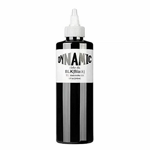 Dynamic Tattoo Ink Triple Black - 8 oz. Bottle