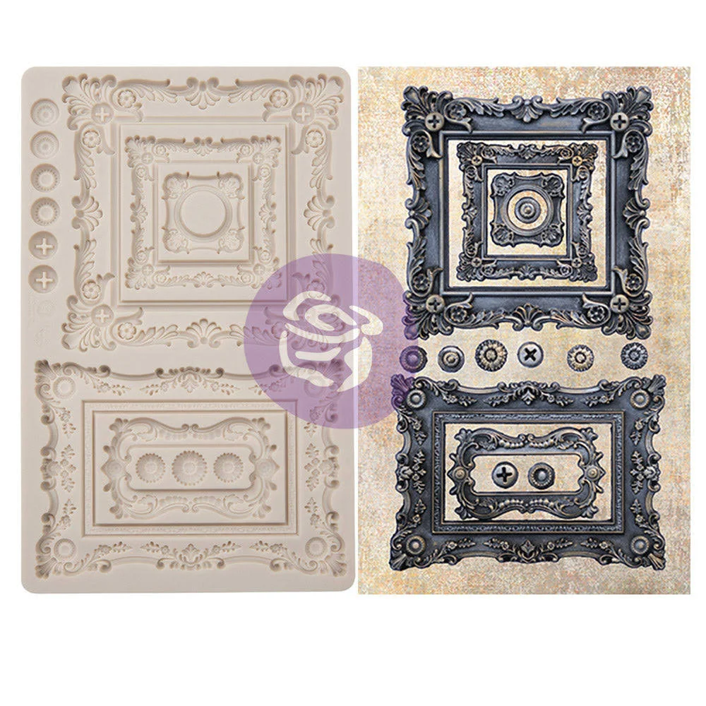 Finnabair Decor Moulds 5"x8" Baroque Frames