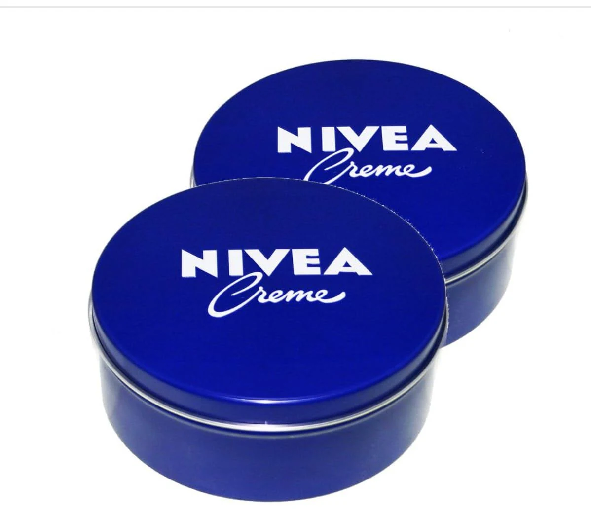 Genuine Authentic German Nivea Cream Metal Tin 250ml (2 Pack)