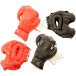 Last Punch Adult-sized Buffed-PVC Boxing Gloves and Head Gear (Set of Two)