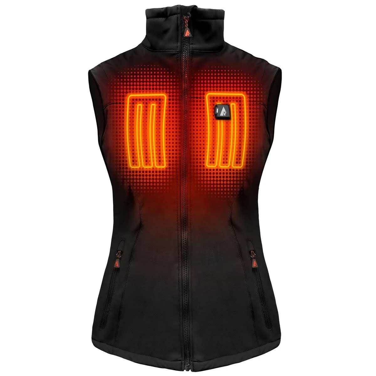 ActionHeat Women's 5V Battery Heated Softshell Vest, Black, XXL