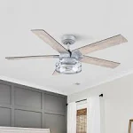 Parrot Uncle Ceiling Fan 3-Speed AC-Motor w/ Light Kit Compatible Remote Control