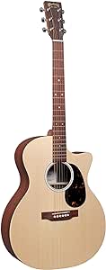 Martin GPC-X2E Grand Performance Acoustic-Electric Guitar - Natural Mahogany