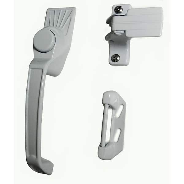 Barton Kramer Aluminum White Screen Door Handle Set Latches 327W