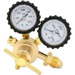 Nitrogen Regulator with 0-600 PSI 1/4-Inch Pressure Equipment Brass Inlet Outlet