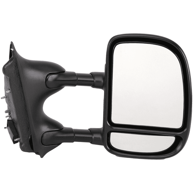 Dorman 955-1123 Passenger Side Manual Door Mirror - Folding Compatible with Select Ford Models, Black