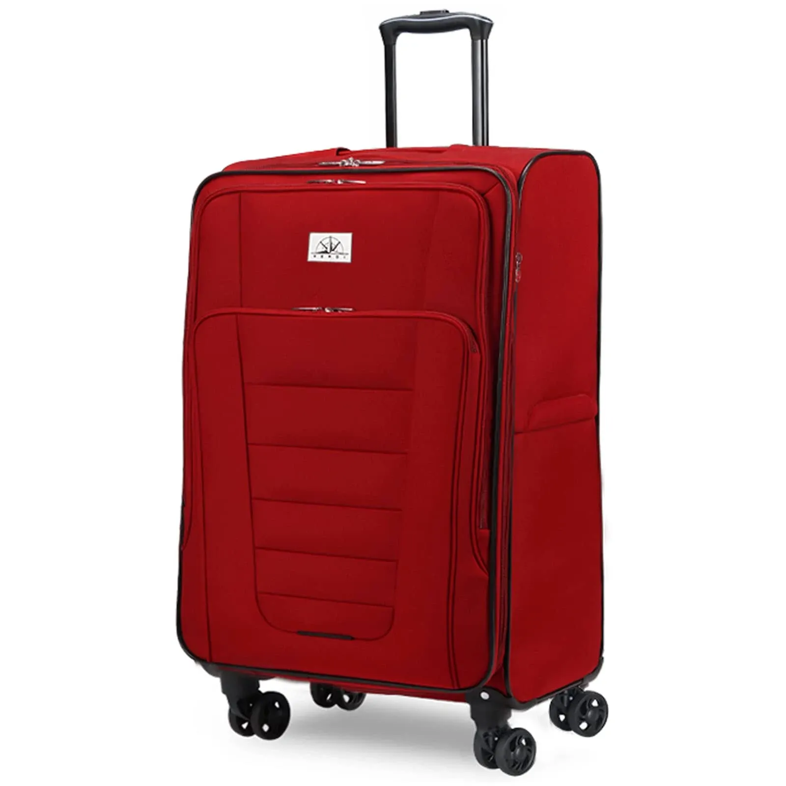 Verdi 28 Inch Luggage – Durable Softside Suitcase with 8-wheel Spinners