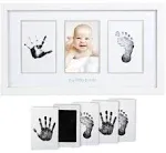 Pearhead Babyprints Newborn Baby Handprint and Footprint Photo Frame Kit