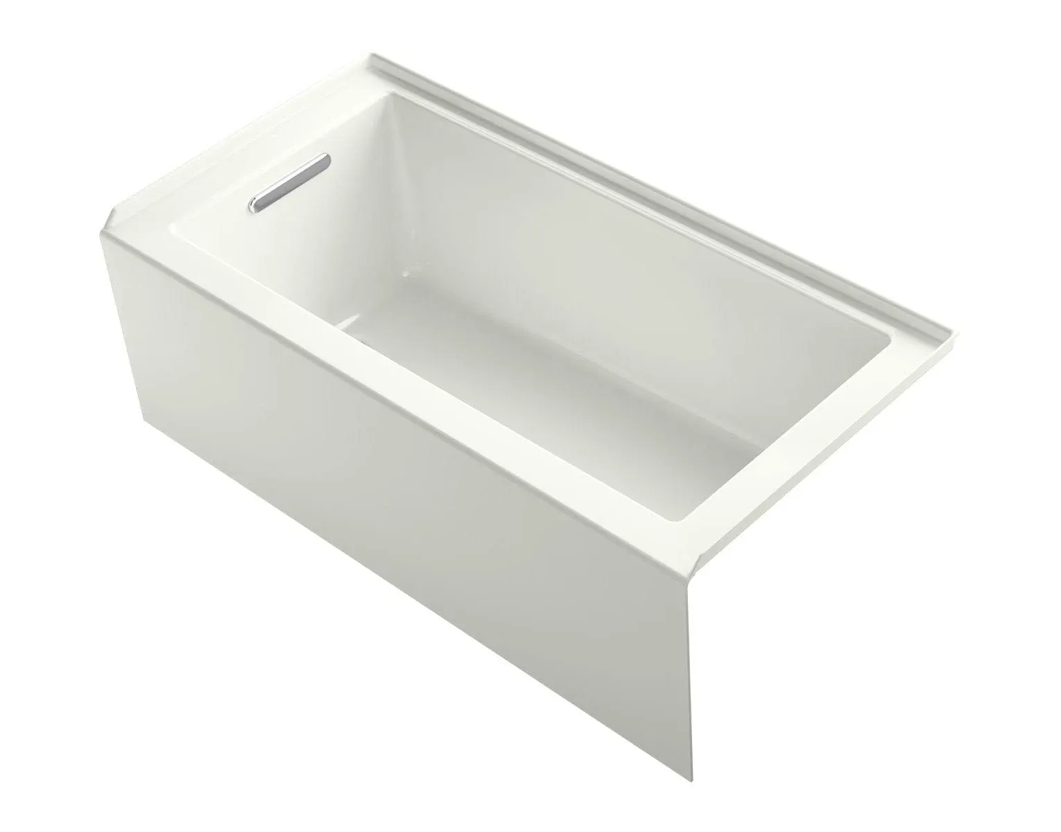 Kohler K-1956-LA-NY Dune Underscore 60" x 30" Alcove Bath with Integral Apron ...