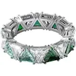 Swarovski Women's Ortyx Cocktail Ring - Green - Rings