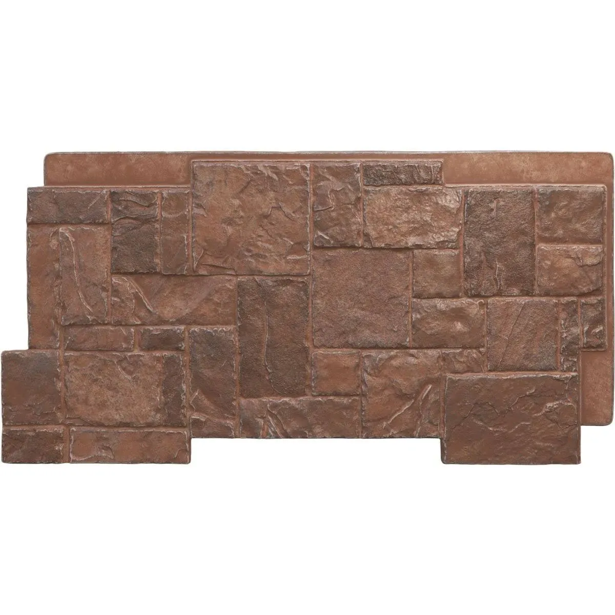 Ekena Millwork StoneCraft Castle Rock Faux Stone Panel 49"W x 24 1/2"H x 1 1/4"D PNU24X48CR