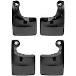 WeatherTech 110134-120134 Black No Drill Mudflaps