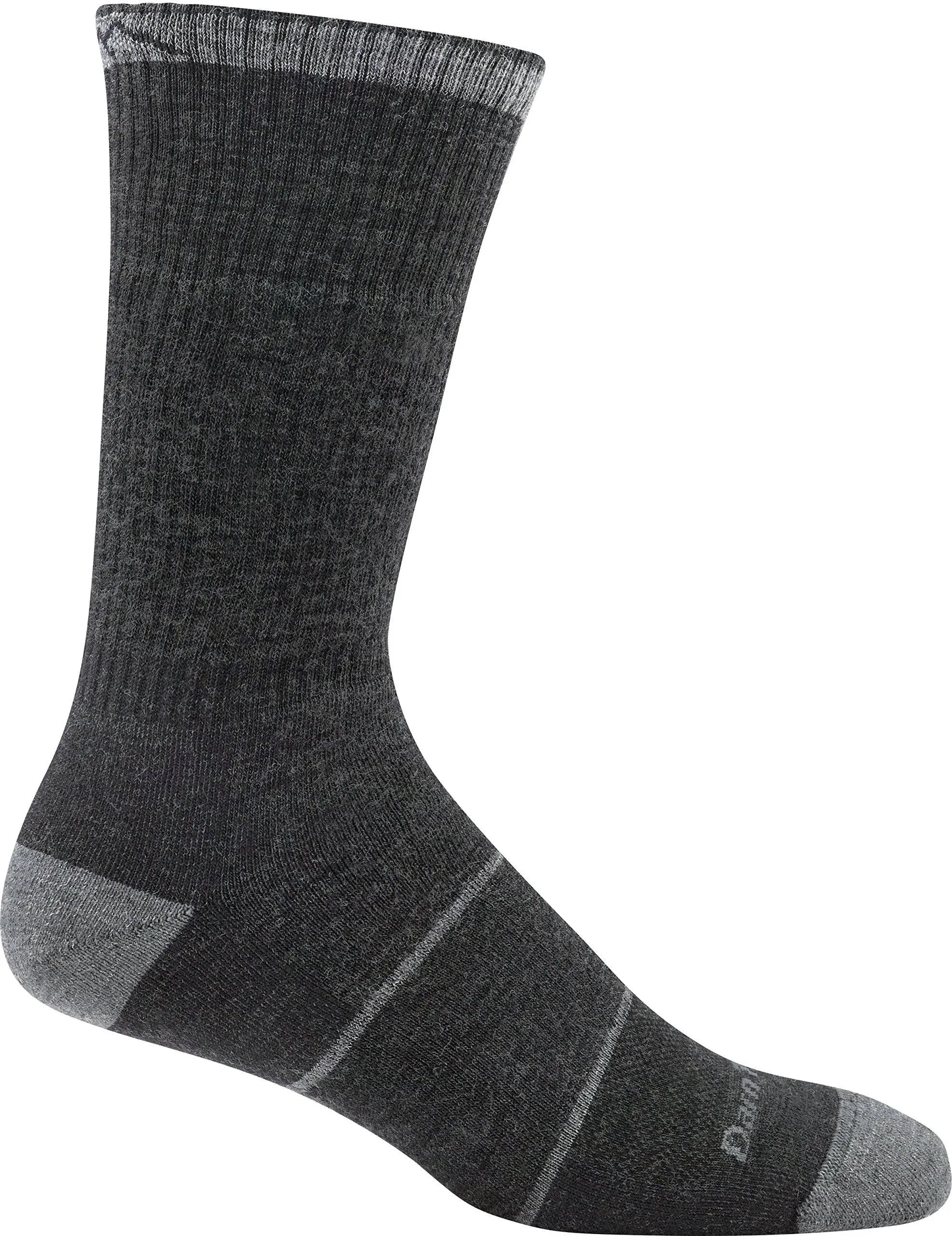 Darn Tough Men's William Jarvis Boot Midweight Work Sock, Gravel, Small