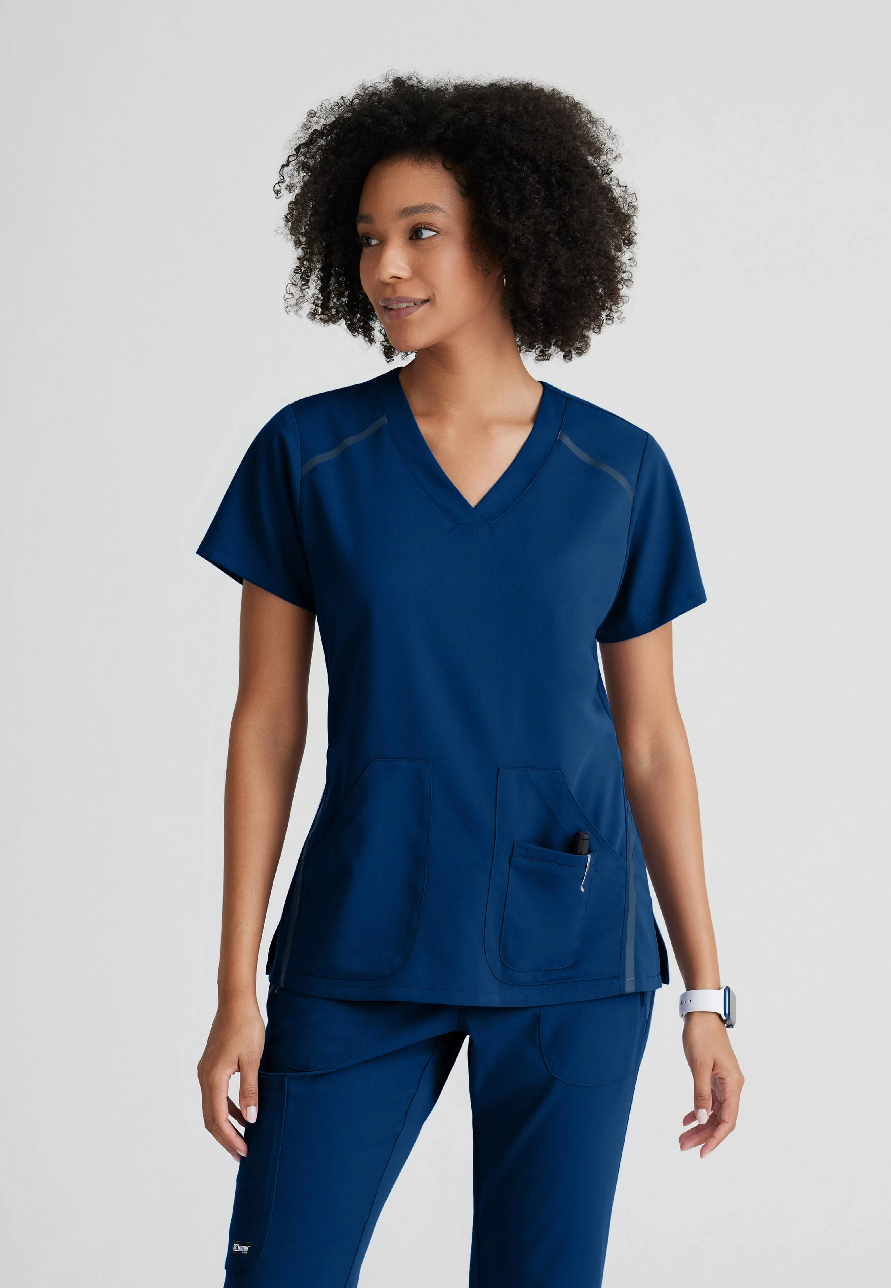 Grey's Anatomy Women's Elevate V-Neck Scrub Top