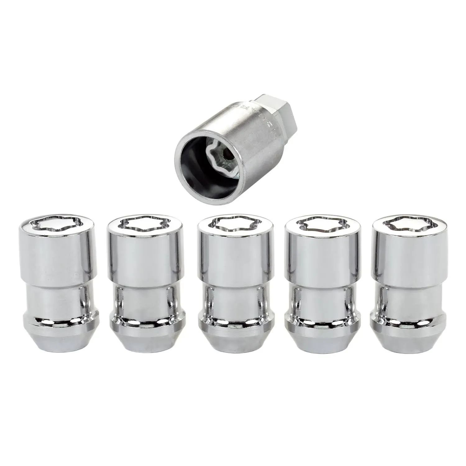 McGard Locks 24538 Chrome Cone Seat Wheel Lock Set