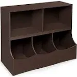 Badger Basket 5-Compartment Cubby in Espresso