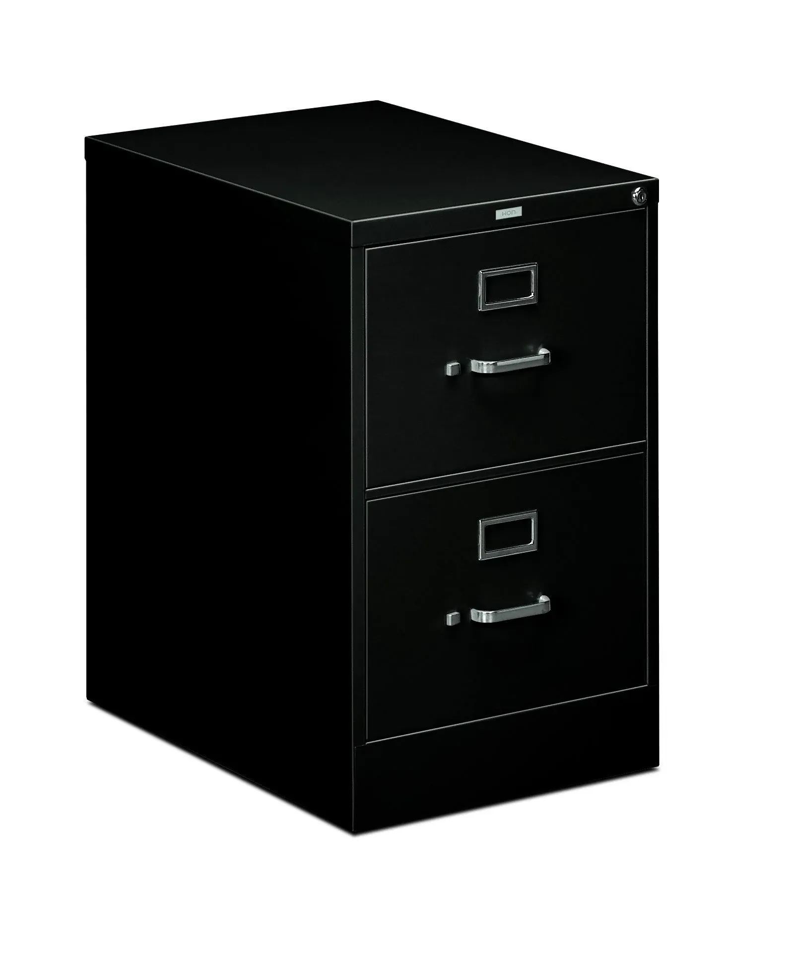 510 Series Two-Drawer Full-Suspension File, Legal, 18.25w x 25d x 29h, Black