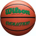 Wilson Evolution Game Basketball, Official size, Green