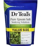 Dr Teal's Relax & Relief Eucalyptus & Spearmint Pure Epsom Salt 7 lb