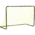 Franklin 6' x 4' Powder-Coated Steel Soccer Goal Black