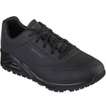 Skechers Work Uno SR - Sutal Work Shoe 7.5 Men's Black