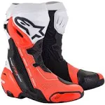 Black/Orange/W<wbr/>hite Supertech R Vented Boots - US 6.5 / EU 40 - 2220121-124-40