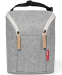 Skip Hop - Grab & Go Double Bottle Bag, Grey Melange