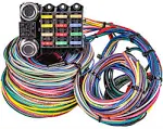 JEGS 10411 Universal Wiring Harness [14-Circuit with Fuse Block]