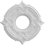 Ekena Millwork CMP10AT Attica Thermoformed PVC Ceiling Medallion (Fits