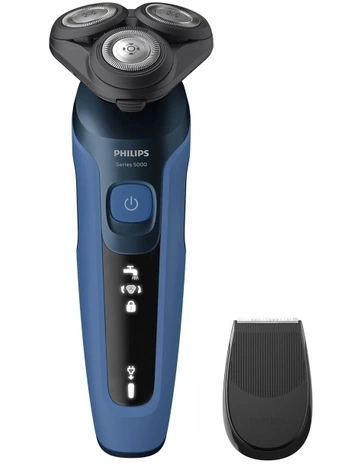 Shaver Series 5000 Re-Skin Shaver With Precision Trimmer Attachment Dark Royal Blue S5466/17