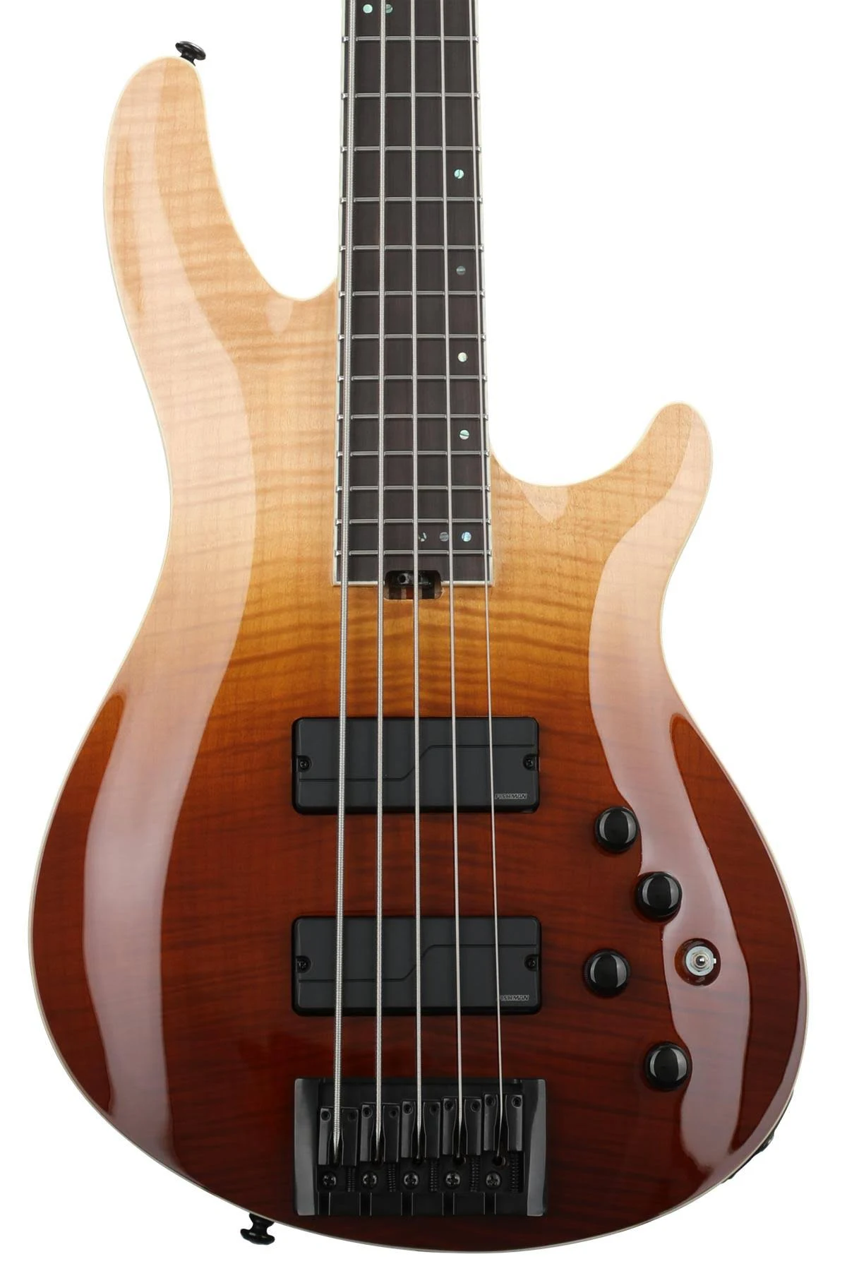 Schecter SLS ELITE-5 Electric Bass in Antique Fade Burst