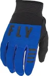 Fly Racing 2022 Adult F-16 Gloves (Blue/Black, Large)