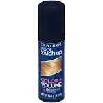 Root Touch Up Color + Volume Spray, Temporary, 2 in 1, Dark to Medium Blonde 1.8 oz